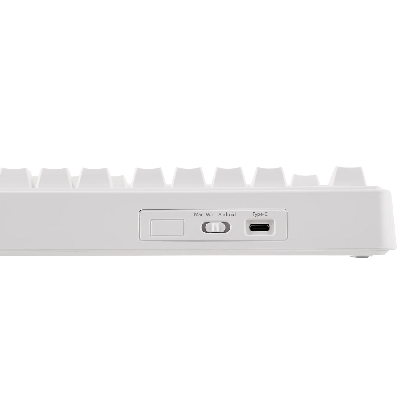 Tastiera meccanica EPOMAKER x AULA F75 solo cablata 75% layout ANSI US con gasket, hot-swap e manopola per Mac/WIN/Android