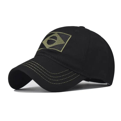 Outdoor Sports Baseball Cap Men'S Camouflage Cap, Middle And Young Men'S Casual Sun Protection Hat Brazilian Hat