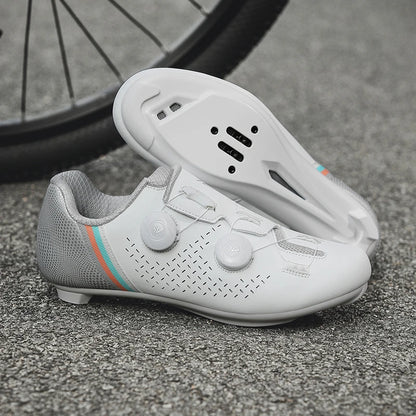 Road Cycling Shoes Flats Cleats Shoes Speed Cycling Sneaker Man Bike Shoes Women Self-Locking Non-slip Mountain Bicycle shoe spd
