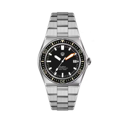 Watchdives WD0017 41mm Quartz Dive Watch Sapphire Crystal 200M Waterproof Ronda 515 VH31 Sweep Second BGW9 Lume Stainless Steel
