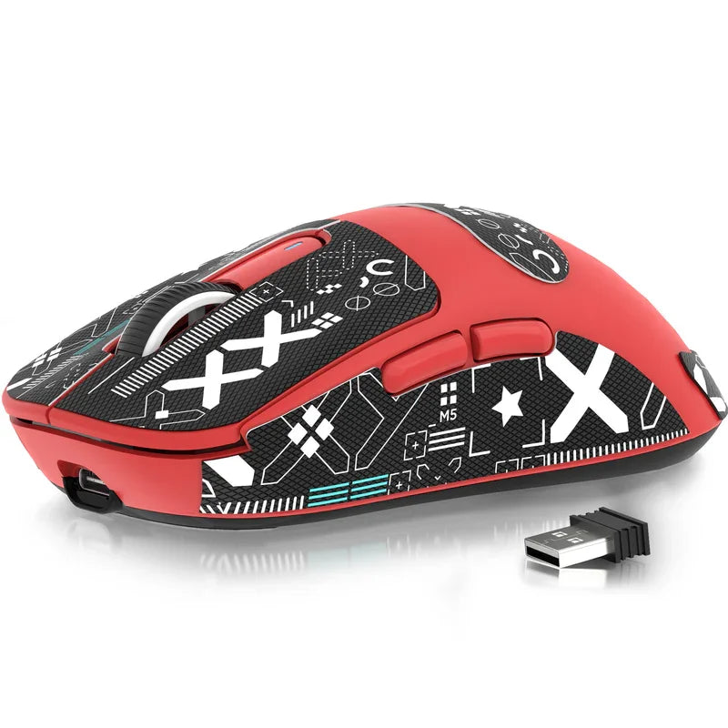 ATTACK SHARK X3 Wireless Gaming Mouse PixArt PAW3395 49g SUPERLIGHT, BT/2.4G Wireless/Wired, 6 Adjustable DPI up to 26000