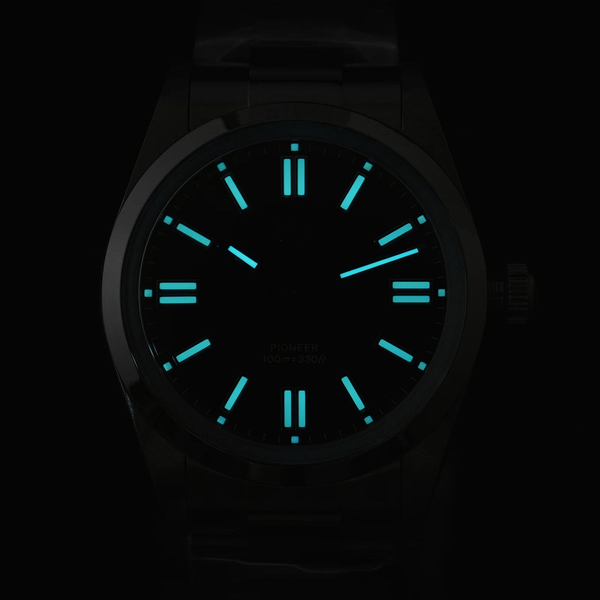 Watchdives WD1016 V3 36Mm VH31 Quartz Watch Man Multicolored K1 Bubble Mirror Sapphire Luminous 100M Waterproof Steel Wristwatch