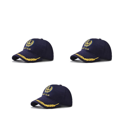 Brand Oohmy Men Women Baseball Caps Embroidered Captain & First Mate Hats Boating Marine Sailor Party Fun Hat