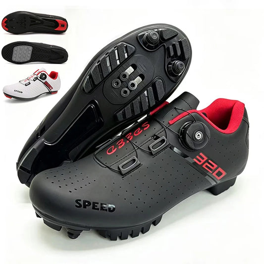 New Cycling Shoes MTB Cycling Men's Sports Shoes Self-Locking Speed Road Cycling Sports Shoes Women's Spd Cleats Cycling Shoes