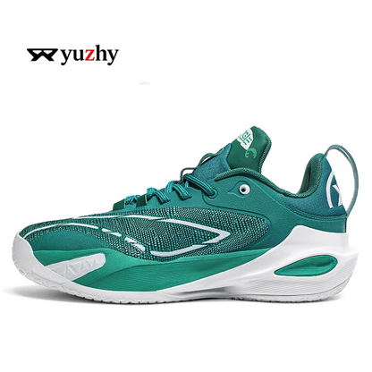 Men's Basketball Shoes Breathable Cushioning Non-Slip Wearable Runing Shoes Gym Training Athletic Basketball Sneakers for Men