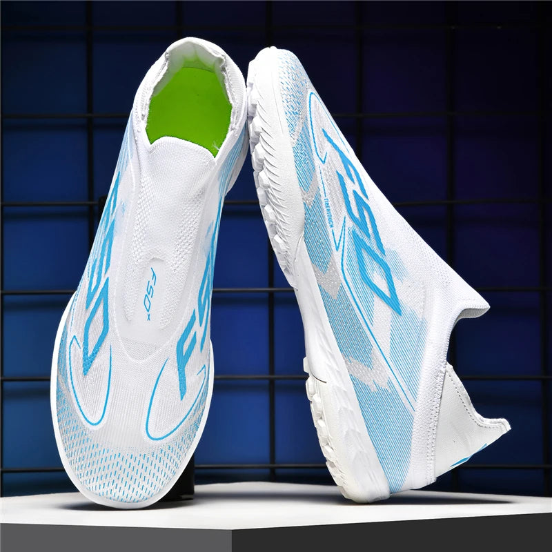 Chaussures de Football pour hommes, bottes de Football ultralégères pour adultes, crampons d'intérieur, antidérapants, Fg sur gazon, confortables, nouvelle collection