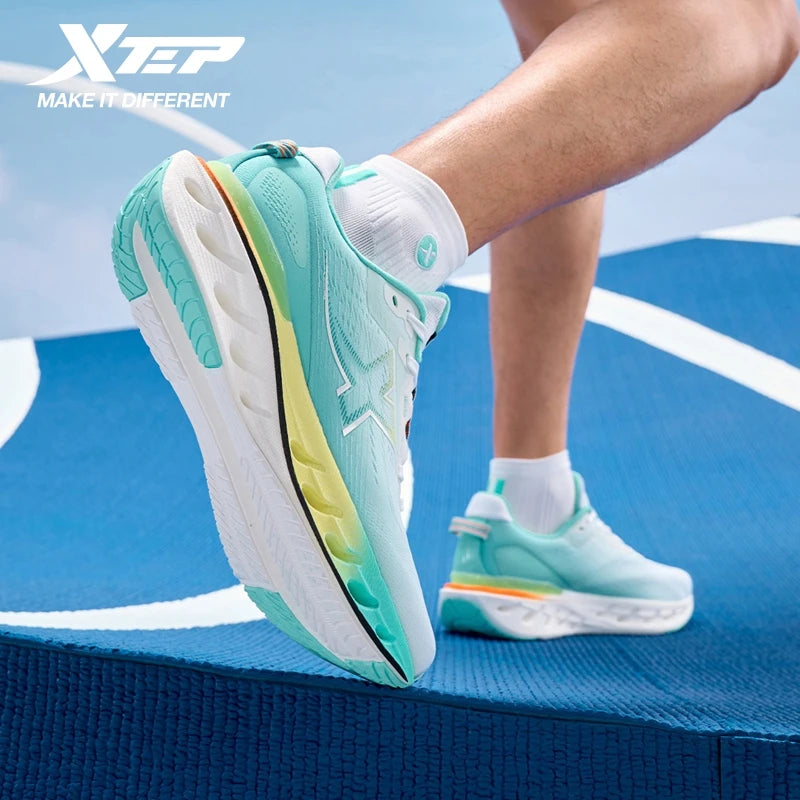 Xtep Reactive Coil 12.0 Running Shoes for Men, 2025 Summer Elastic Sports Shoes, Rebound Cushioning Sneakers 975219110045