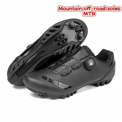 Men's Mountain Bike Shoes MTB,Breathable,Non-Slip,High Hardness,Suitable For Outdoor Road Racing,Mountain Off-Road Riding 37-46