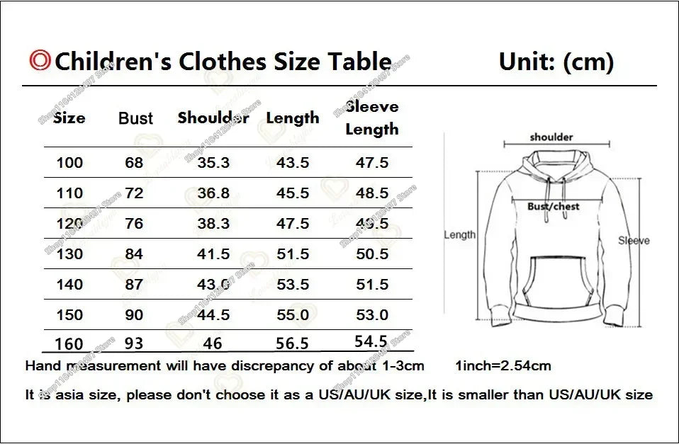 2024 New Game Zipper Hoodie, Children's Sweatshirt Fortnite Pullover Sweatshirts, Fashion Boys and Girls Clothing