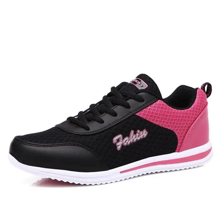 Women's Sneakers 2025 New Fashion Flat Women's Shoes Vulcanized Casual Sneaker Woman Lace Up Women Sneakers Tenis Feminino