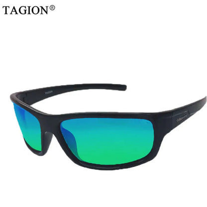 TAGION Sport Sunglasses Men Polarized Hipster Glasses UV400 Hiking Driving Glasses Lentes De Sol Hombre Polarizing Lenses TG5104