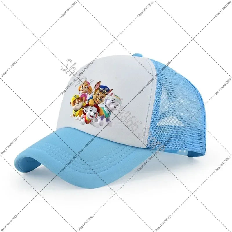 Paw Patrol baseballkasket med Skye Chase-mønster i tegneserie- og anime-stil – unisex-kasketter, sommermode, solhatte, fødselsdagsgaver