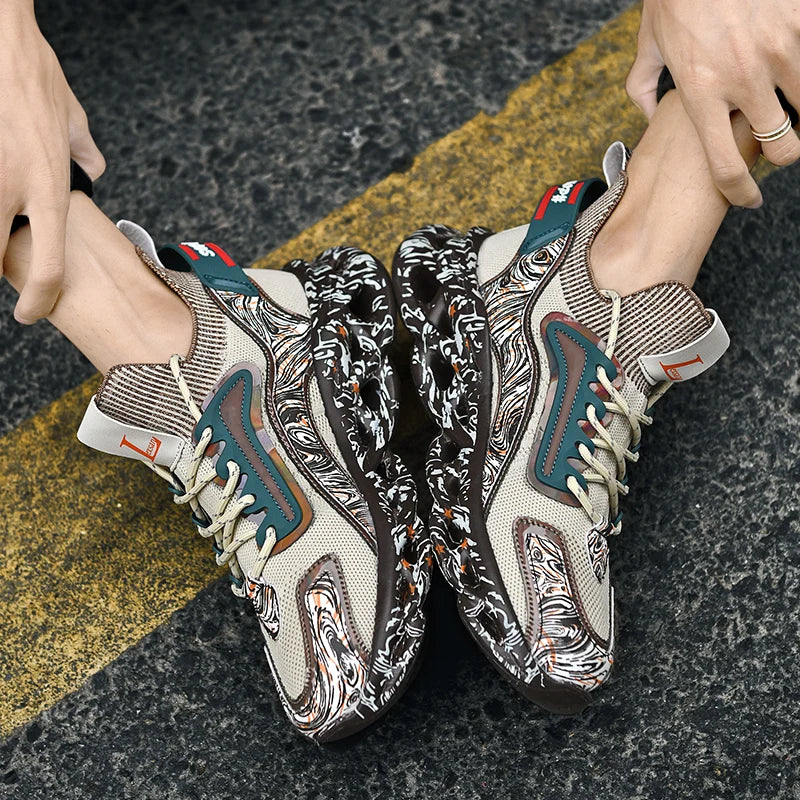 Shoes Men Sneakers Male Casual Men's Shoes Tennis Luxury Shoes Trainer Race Breathable Shoes Fashion Loafers Running Shoes for Men