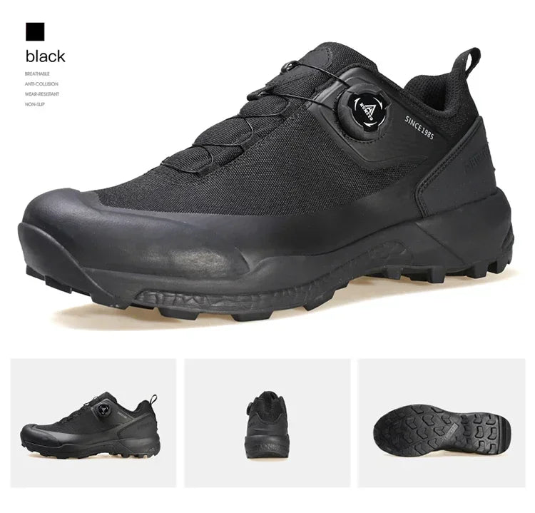 HUMTTO Breathable Trail Running Shoes for Men Black Men's Sports Shoes Cushioning Sneakers Man Luxury Designer Casual Trainers