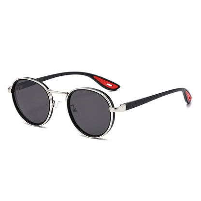 Metal Oval Lens Sunglasses UV Protection Retro Small Frame Sun Glasses Classic Brand Designer Eyepiece for Women Men