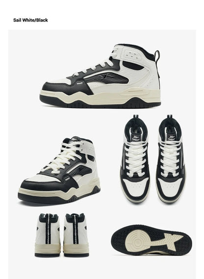 Xtep Cotton Shoes for Men, Street Style, Shock Absorption, Soft Strong Wrapping, Rebound Leisure Outdoor Sneakers 875319370003