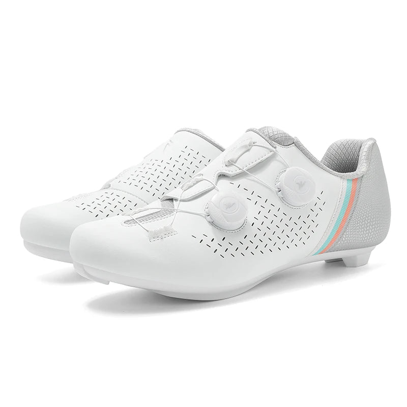 Road Cycling Shoes Flats Cleats Shoes Speed Cycling Sneaker Man Bike Shoes Women Self-Locking Non-slip Mountain Bicycle shoe spd