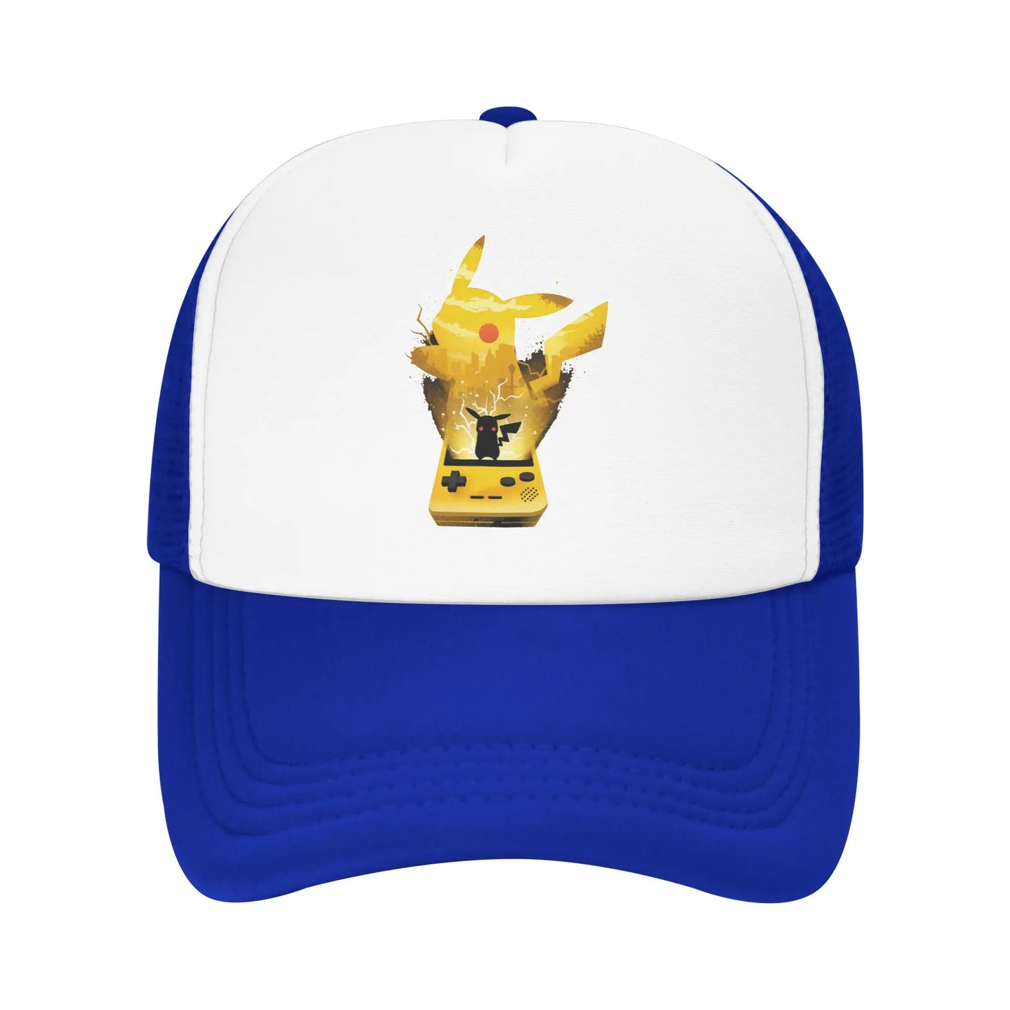 Pokemon Trucker Hats Adult Hip-Hop  Hats Trucker Hat Trucker Cap Adjustable Polyester Mesh Baseball Caps Summer