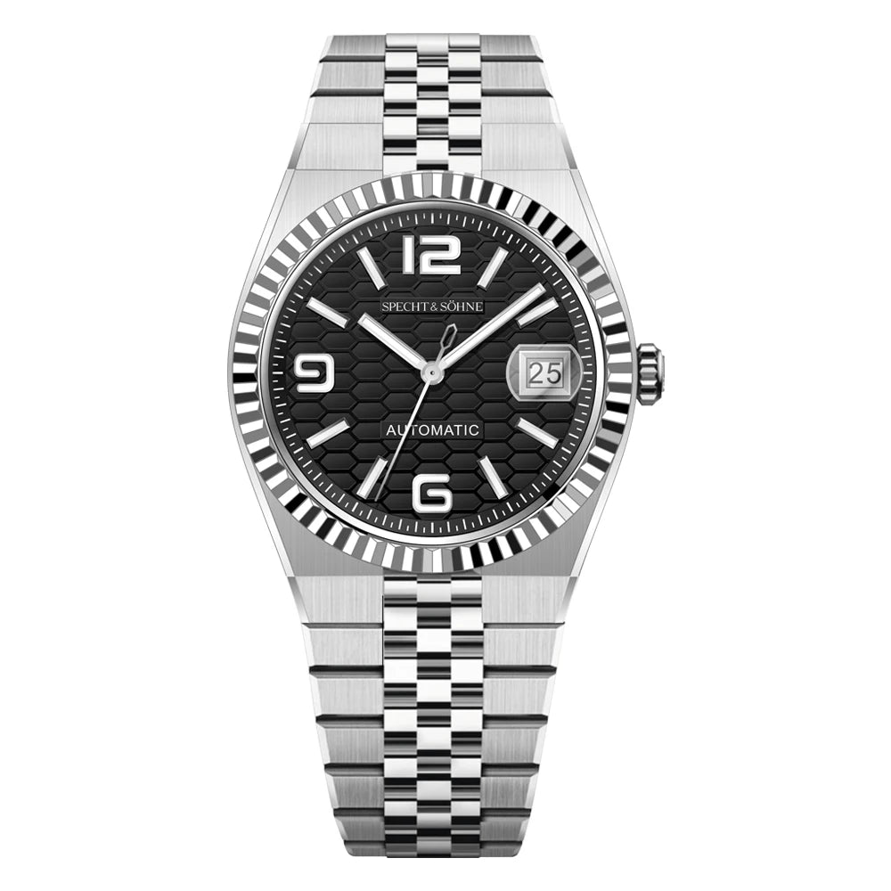 Specht & Söhne New Men's Watches Miyota 8215 Automatic Mechanical Wristwatches Stainless Steel Watch Men's Watch 37MM