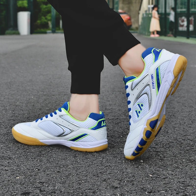Men Table Tennis Shoes High Quality Indoor Sneakers Casual Training Golf Shoes Big Size Wear Brand Resistant Volleyball Shoes