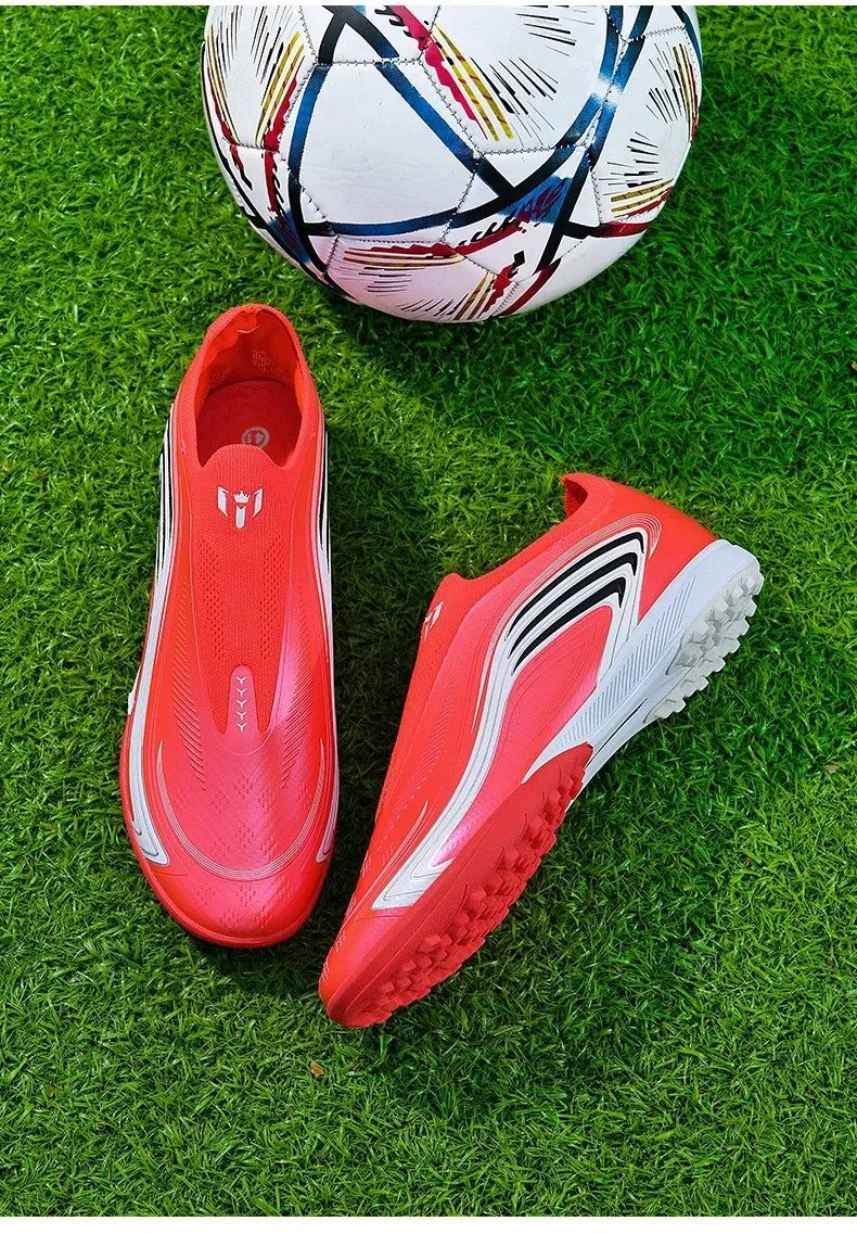 Nouvelles chaussures de football pour hommes TF/FG, modèle professionnel unisexe, très populaires, chaussures de futsal ultra-légères, chaussures de football de haute qualité, chaussures de sport pour femmes.
