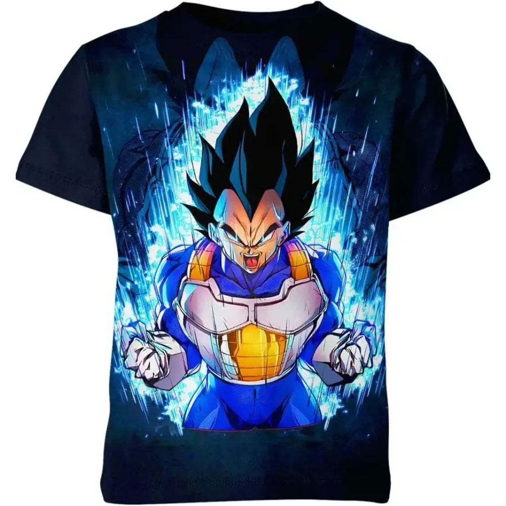 2026 Summer New Dragon Ball Kids Breathable Casual T-shirt 3d Printed Style Anime Men's Sports Football Jersey Top