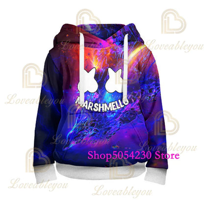3D-gedruckter Llama Fortnite Hoodie Battle Royale Cartoon-Sweatshirt für Herren und Damen, Game-Hero-Kapuzenpullover für Teenager