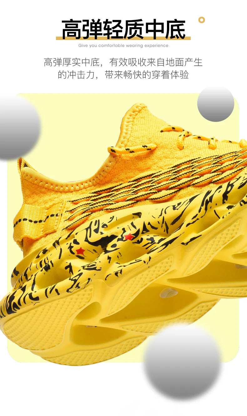 Men's Sneakers Luxury Designer Casual Shoes Platform Shoes Fashion Blade Loafers Running Shoes for Men