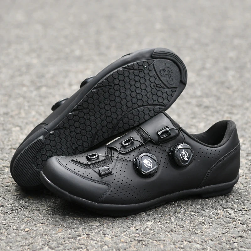 Cycling Sneaker MTB Men Sport Road Bike Boots Flat Racing Speed Sneakers Trail Mountain Bicycle Footwear Spd Pedal Cycling Shoes