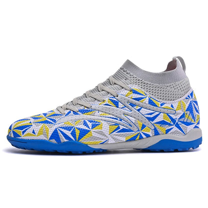 New Men's Football Boots Breathable Sport Training Soccer Shoes Cleats Sport Outdoor TF Futsal Match Turf Grass Drop Shipping