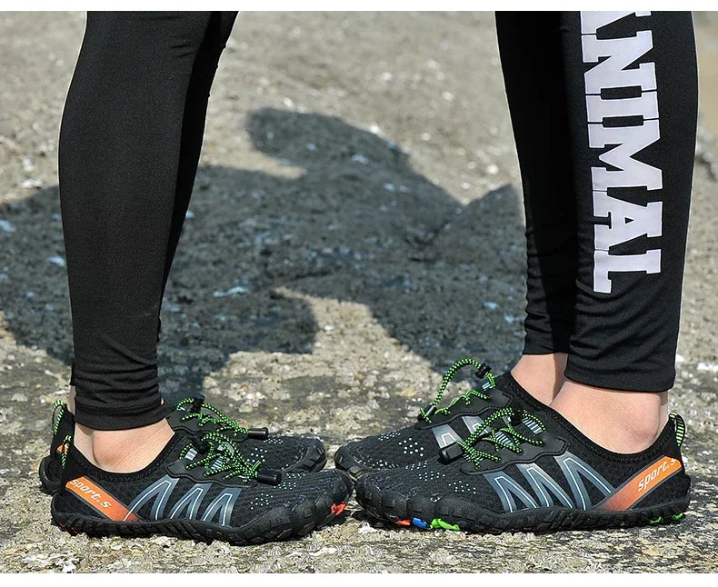 Men Wading Shoes Women Swimming Shoes Sneakers Barefoot Beach Sandals Upstream Aqua Shoes Quick-Dry Sea Diving Gym Water Shoes