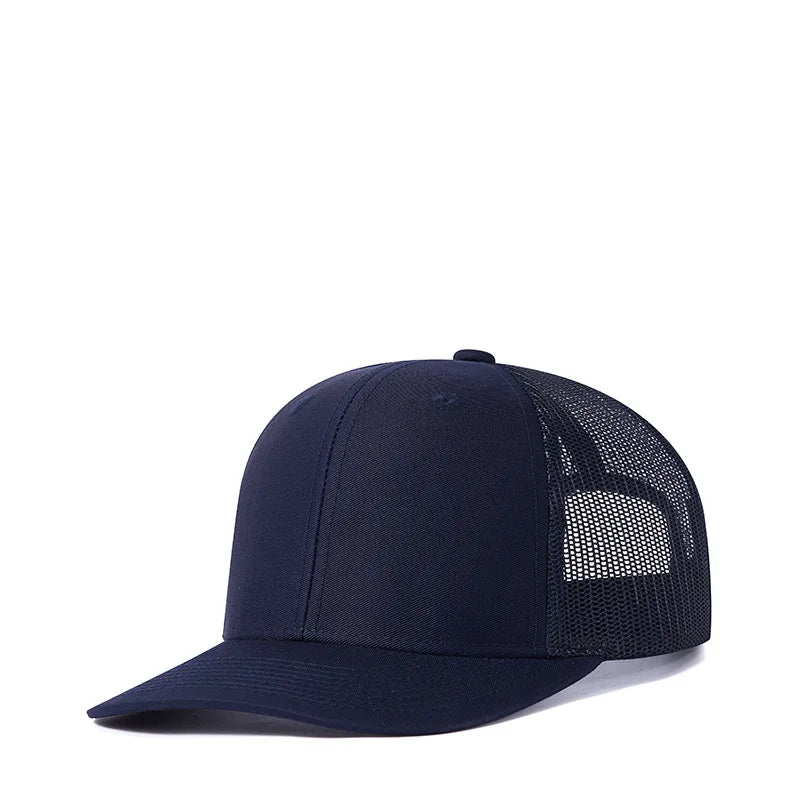 Gorras de camionero de malla en 38 colores para actividades al aire libre, gorras «dad hat» con cierre a presión, gorras de hip hop para hombre y mujer, gorras de béisbol ajustables para niños y niñas