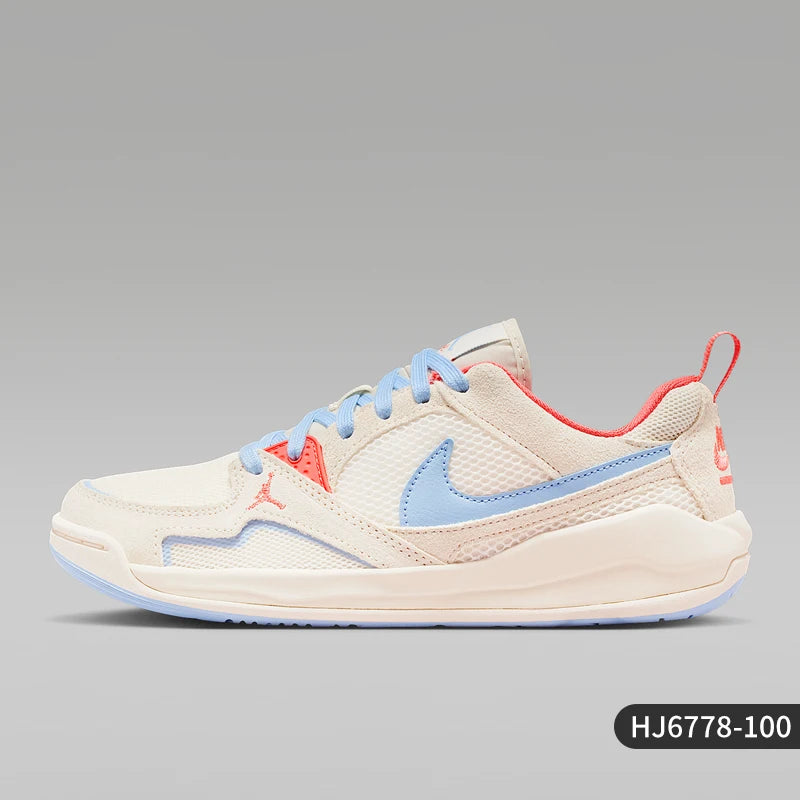 Nike Authentic JORDAN Women's Low-Top Lace-Up Wear-Resistant Daily Casual Shoes HJ6778-100