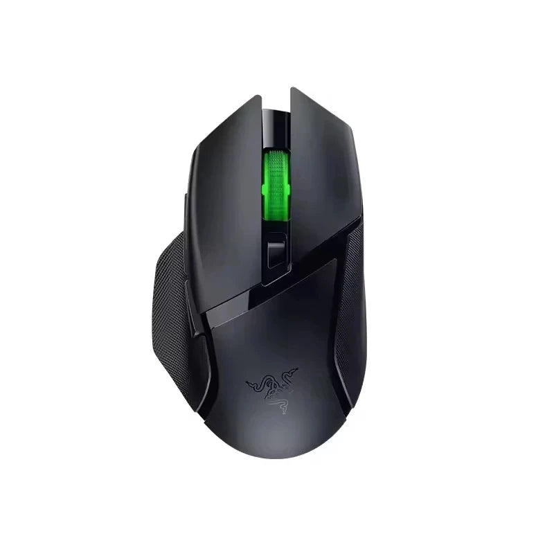 Original Razer Basilisk V3 X HyperSpeed anpassbare kabellose Gaming-Maus, optischer 18K-Sensor, Chroma RGB, 9 programmierbare Bedienelemente