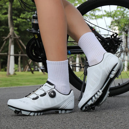 Men's Mountain Bike Shoes MTB,Breathable,Non-Slip,High Hardness,Suitable For Outdoor Road Racing,Mountain Off-Road Riding 37-46