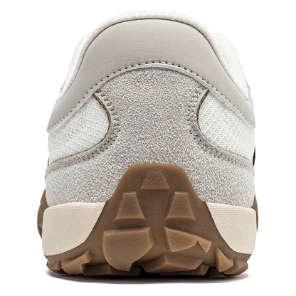 HOBIBEAR Wide Width Hiking Shoes Unisex Trekking Trail Running Sneakers Retro Non Slip Lace-Up Walking Shoes