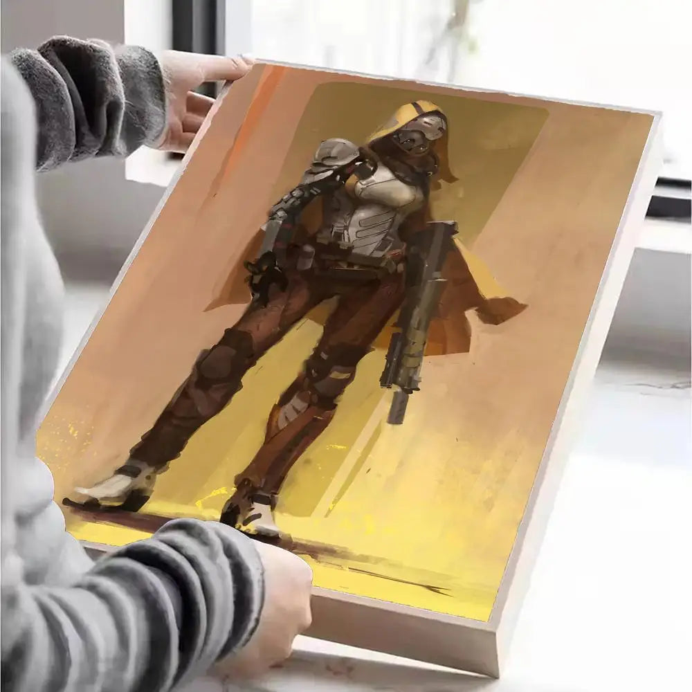 Destiny Poster Self-adhesive Art Waterproof Paper Sticker Coffee House Wall Decor