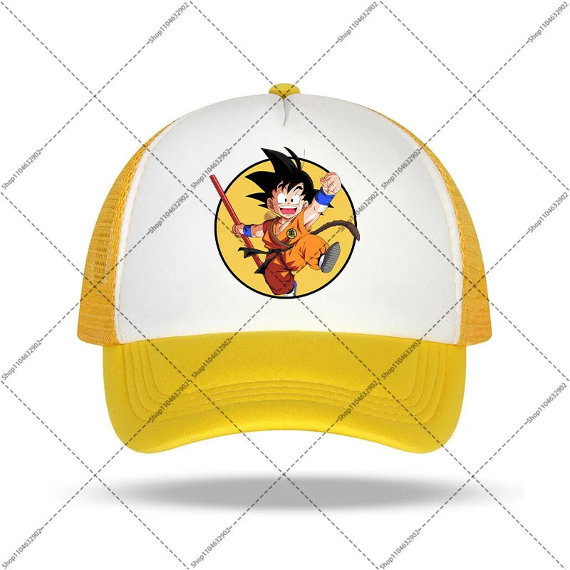 Dragon Ball Baseball Cap Women Men Sun Hats Cartoon Anime Printed Caps Adult Summer Comfortable Unisex Cotton Hat Party Gifts