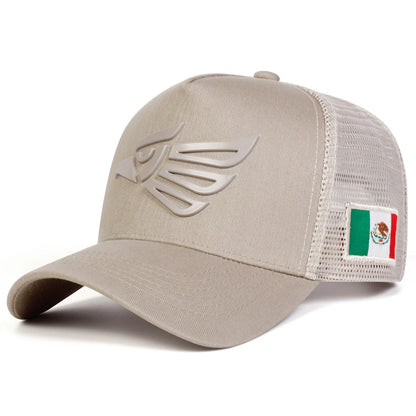 Unisex-Baseballkappen mit „Mexican Eagle“-Label, verstellbar, Freizeitmützen, Sonnenhüte für Frühling und Sommer im Freien