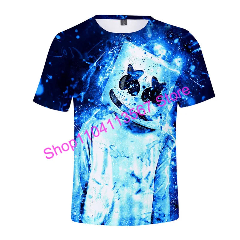 Christmas 3D T-shirt Zero Triggerfish F-Fortnited T Shirt Competitive Game Streetwear Kids Boys and Girls Harajuku Teen Tees