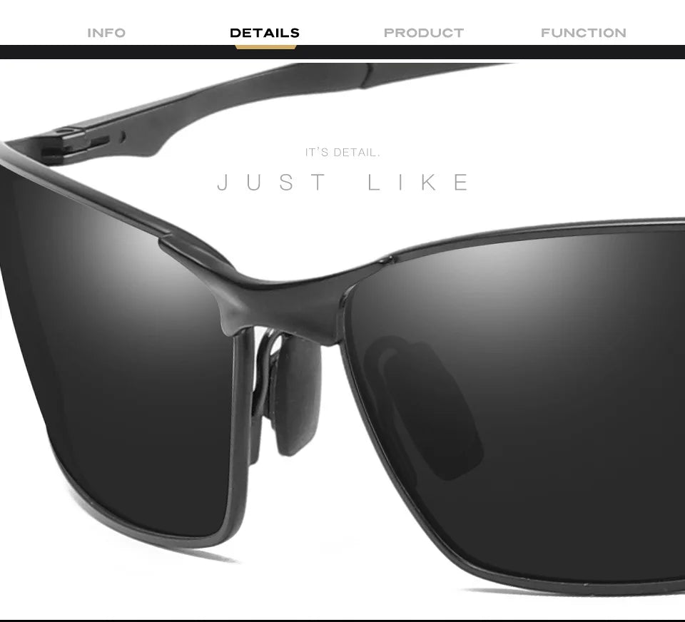 Sunglass Polarized Driving Glasses Color Night-vision Goggles Cycling Road Kask Bicchieri Men Shades Cascos Pesca