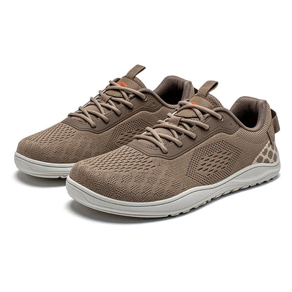 HOBIBEAR Knit Barefoot Shoes Unisex Zero Drop Wide Toe Sneaker Minimalist Breathable Causal Walking Shoes