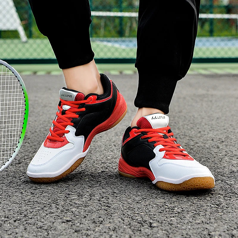 Chaussures de badminton originales décontractées de haute qualité pour hommes, baskets de tennis de table, vêtements de tennis de table, entraînement de degré, extérieur, volley-ball