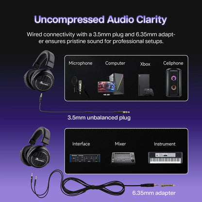 Linsoul Kiwi Ears Ellipse Studio-Grade Open-Back Dynamic Driver Kopfhörer mit abnehmbarem Kabel, Hi-Fi-Bass-Over-Ear-Headset mit Kabel