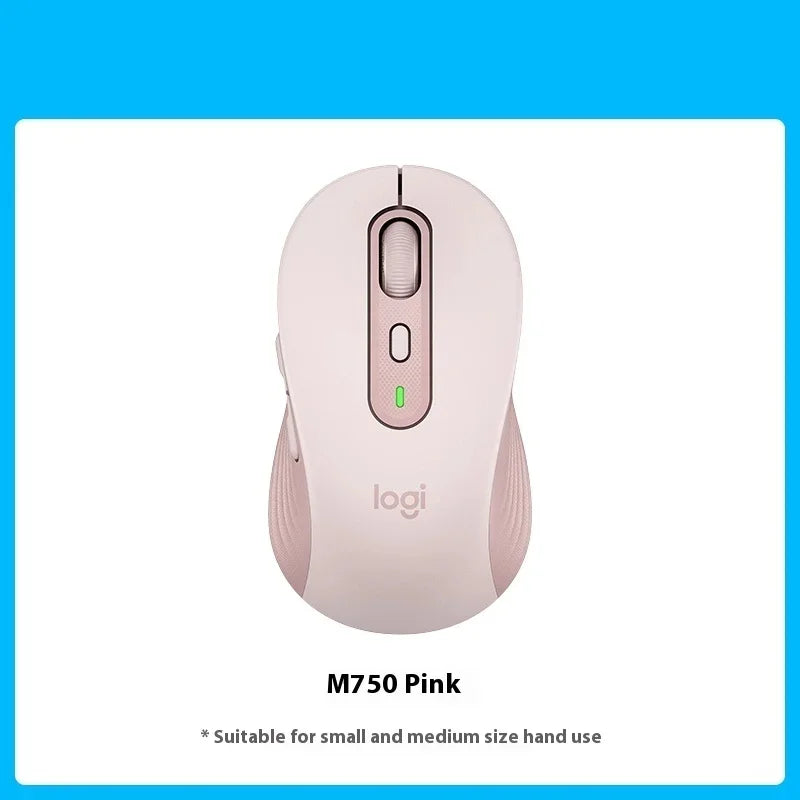 Logitech M750 Mouse 2.4Ghz USB Receiver Wireless Mice 2000DP Office Smart Mouse Portable Mouse For PC Laptop