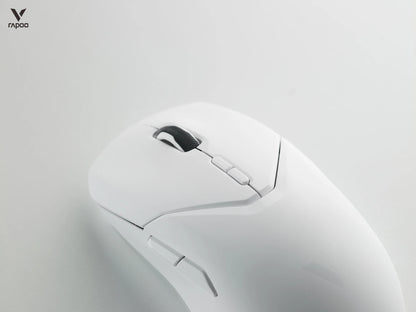 Ratón gaming inalámbrico Rapoo VT9PRO PAW3398 68g, con cable, programable, ergonómico, 26000DPI, recargable Type C, accesorio para PC gamer