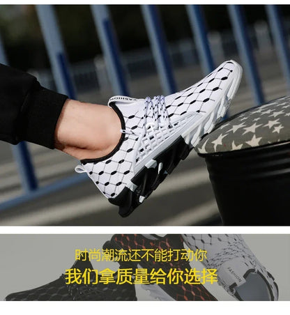 Men's Sports Shoes Breathable Casual Walking Tennis Sports Shoes