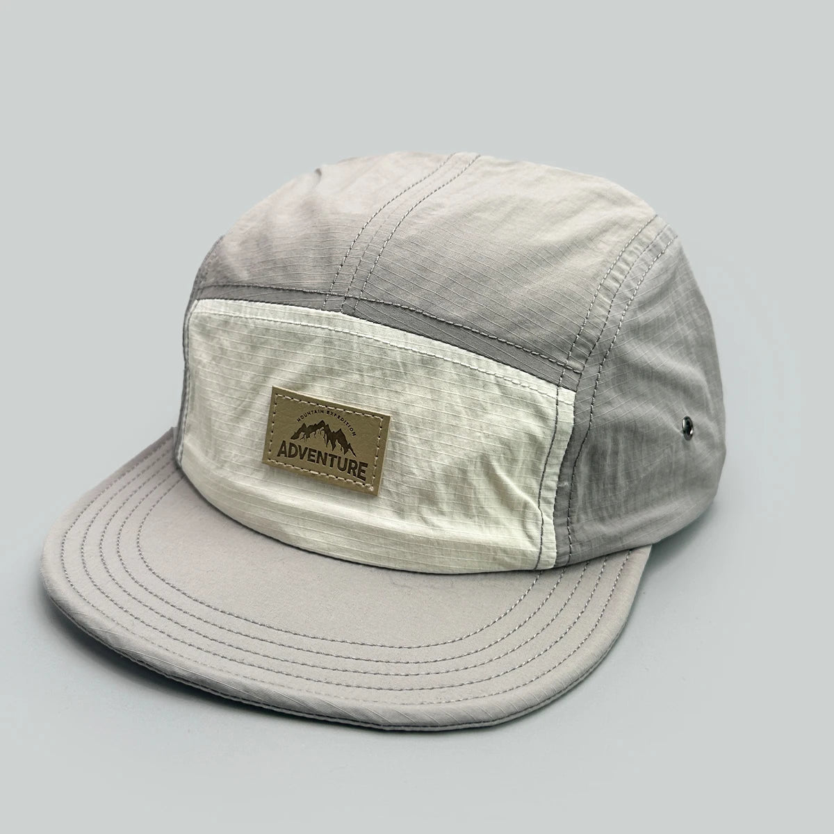 Casquettes de baseball unisexes à séchage rapide, pour l'extérieur, avec lettres, polyvalentes, à visière courte, tendance, pare-soleil, color block, respirantes, à visière inclinée