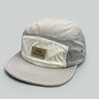 Casquettes de baseball unisexes à séchage rapide, pour l'extérieur, avec lettres, polyvalentes, à visière courte, tendance, pare-soleil, color block, respirantes, à visière inclinée