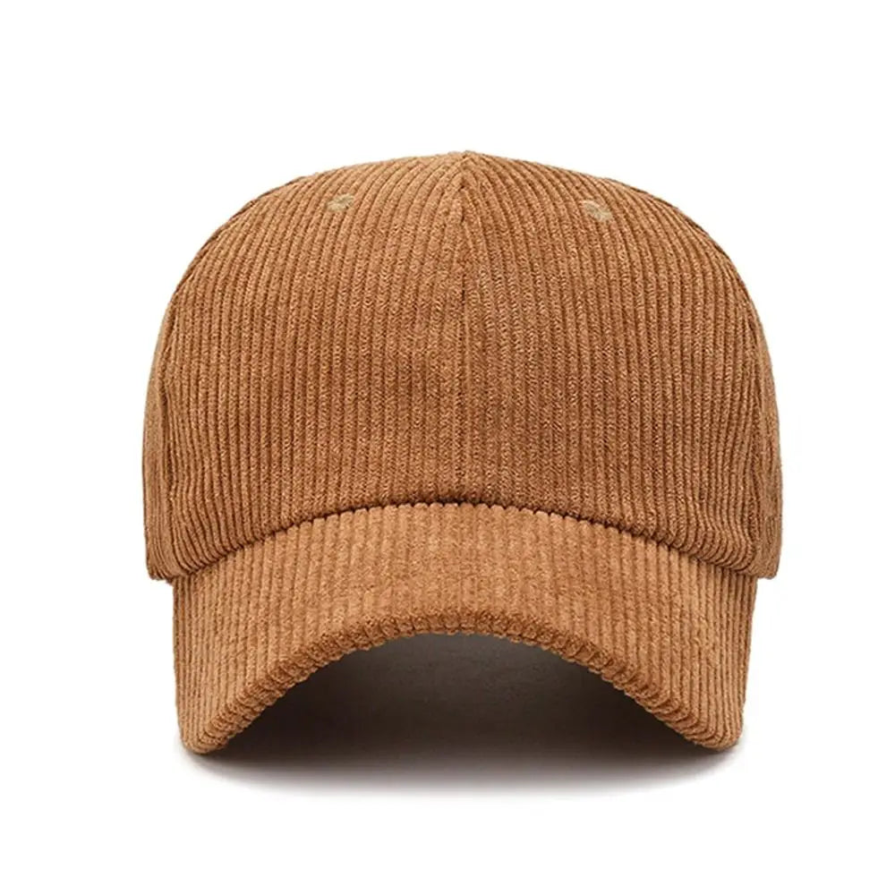 Unisex corduroy baseballpet, verstelbare zonnehoed, hiphop-pet voor heren